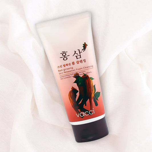 VACCI Red Ginseng Skin Relaxation Foam - 180ml Vacci