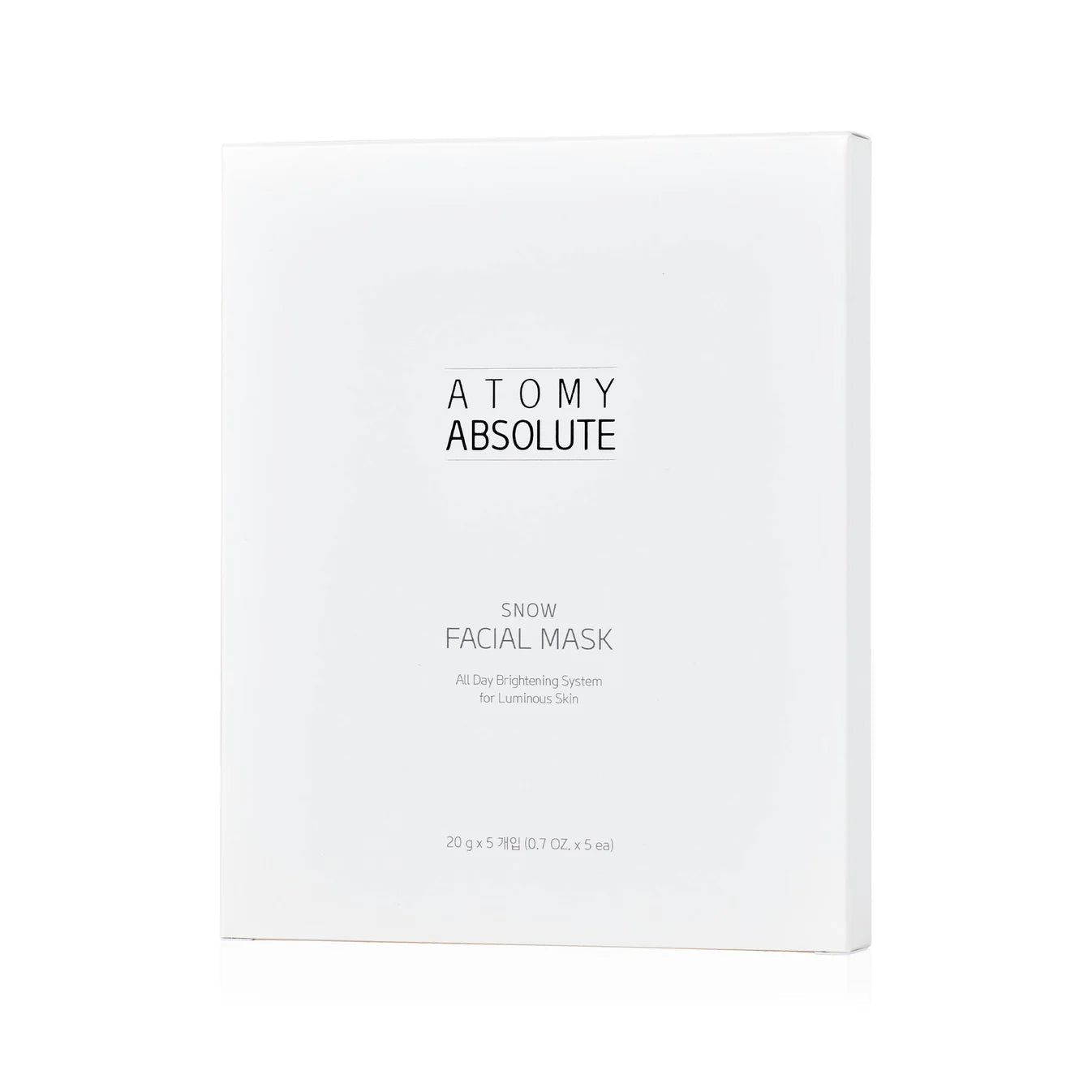 ATOMY Snow Facial Mask Atomy