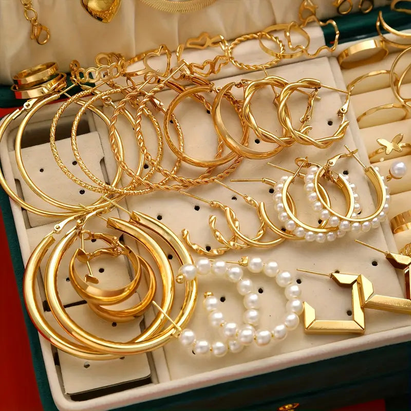 54pcs Women'S Jewelry Set MUVAYA