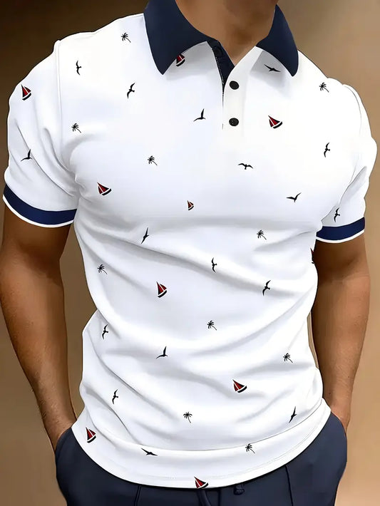Men's Summer Golf Shirt MUVAYA