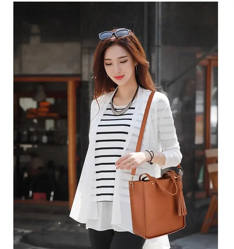 4pcs Set of Women's Handbag MUVAYA