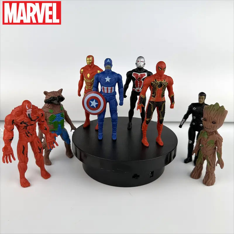 8pcs Marvel Avengers Character Figurines MUVAYA