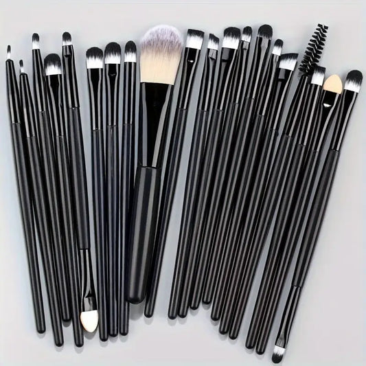 20pcs Luxurious Pro Makeup Brush Set MUVAYA