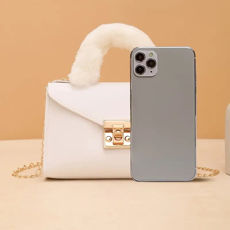 Elegant Diagonal Backpack with Soft Handle MUVAYA