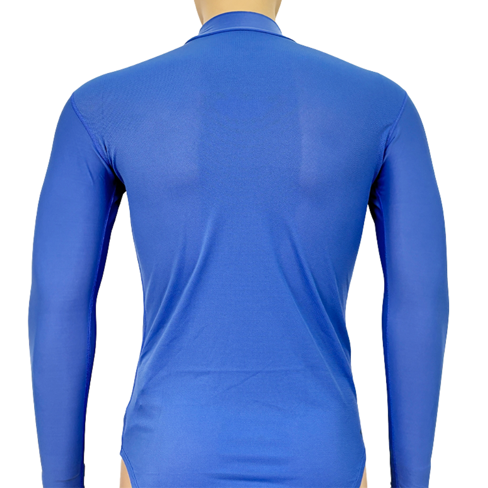 Men´s HighNeck LongSleeve Back Mesh Applerind