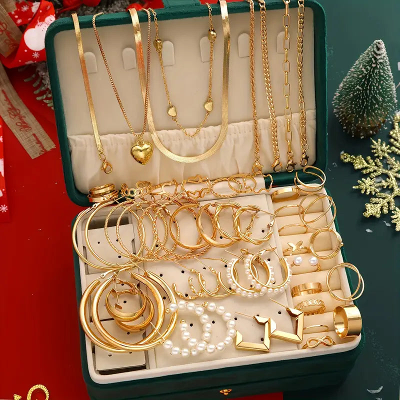 54pcs Women'S Jewelry Set MUVAYA