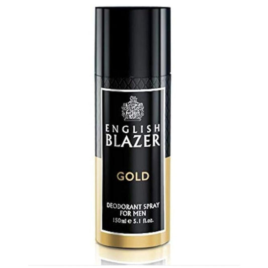 English Blazer Gold Deodorant Spray for Men - 150ml English Blazer