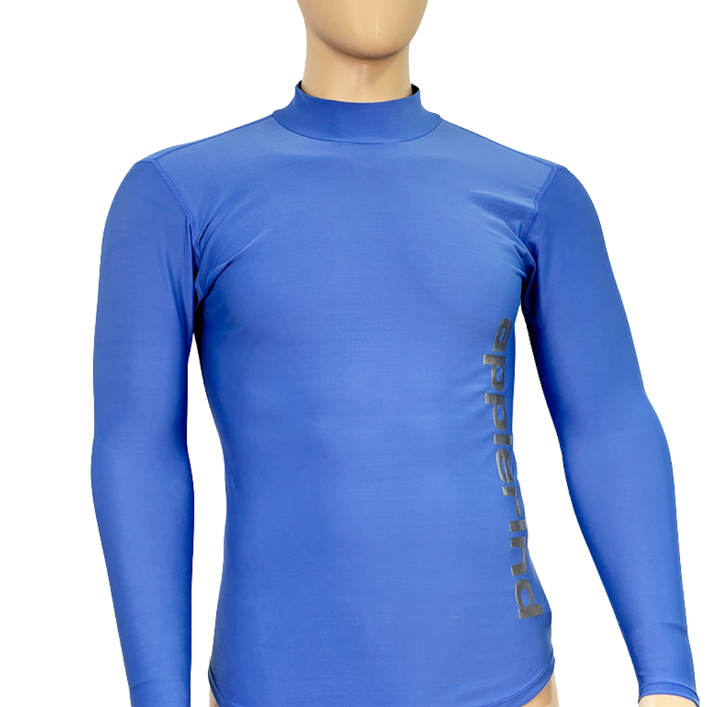 Men´s HighNeck LongSleeve Back Mesh Applerind