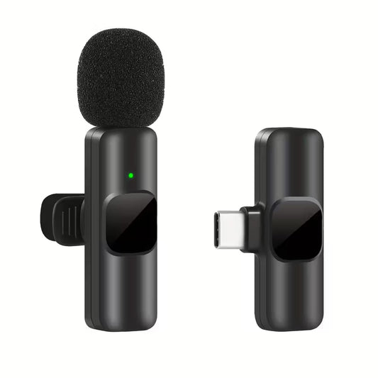 Kouzone Wireless Dual Mic System with USB-C & Rechargeable Battery MUVAYA