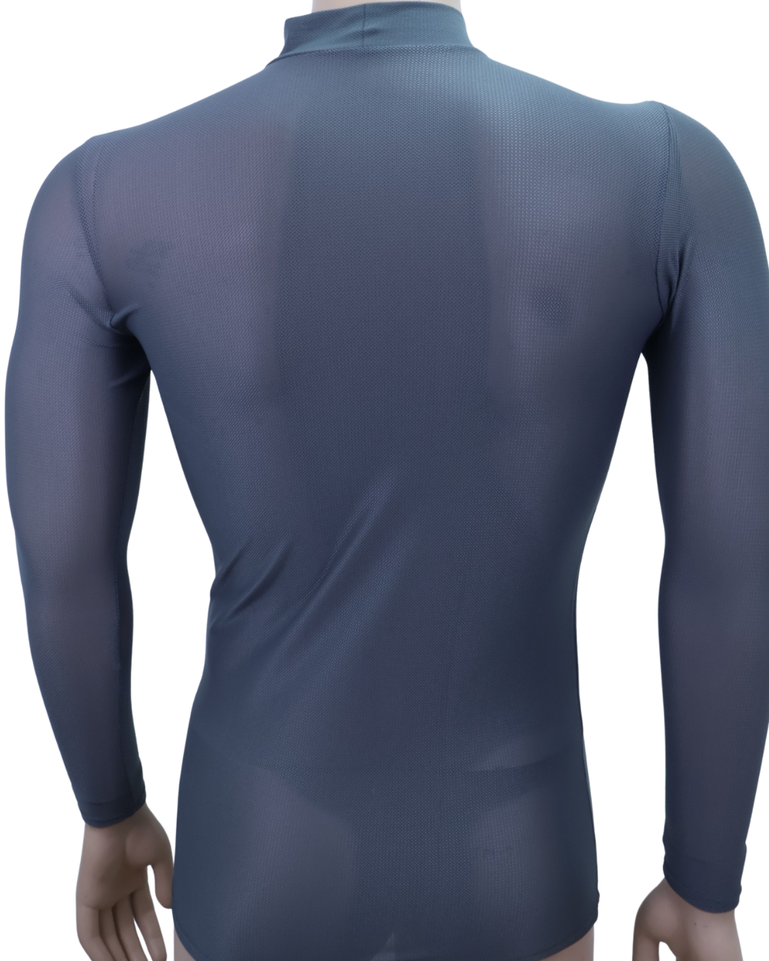 Men´s HighNeck LongSleeve All Mesh Applerind
