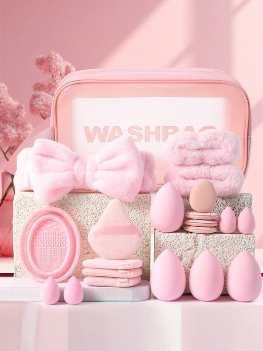 Travel Makeup Brush Set - 20 pcs MUVAYA