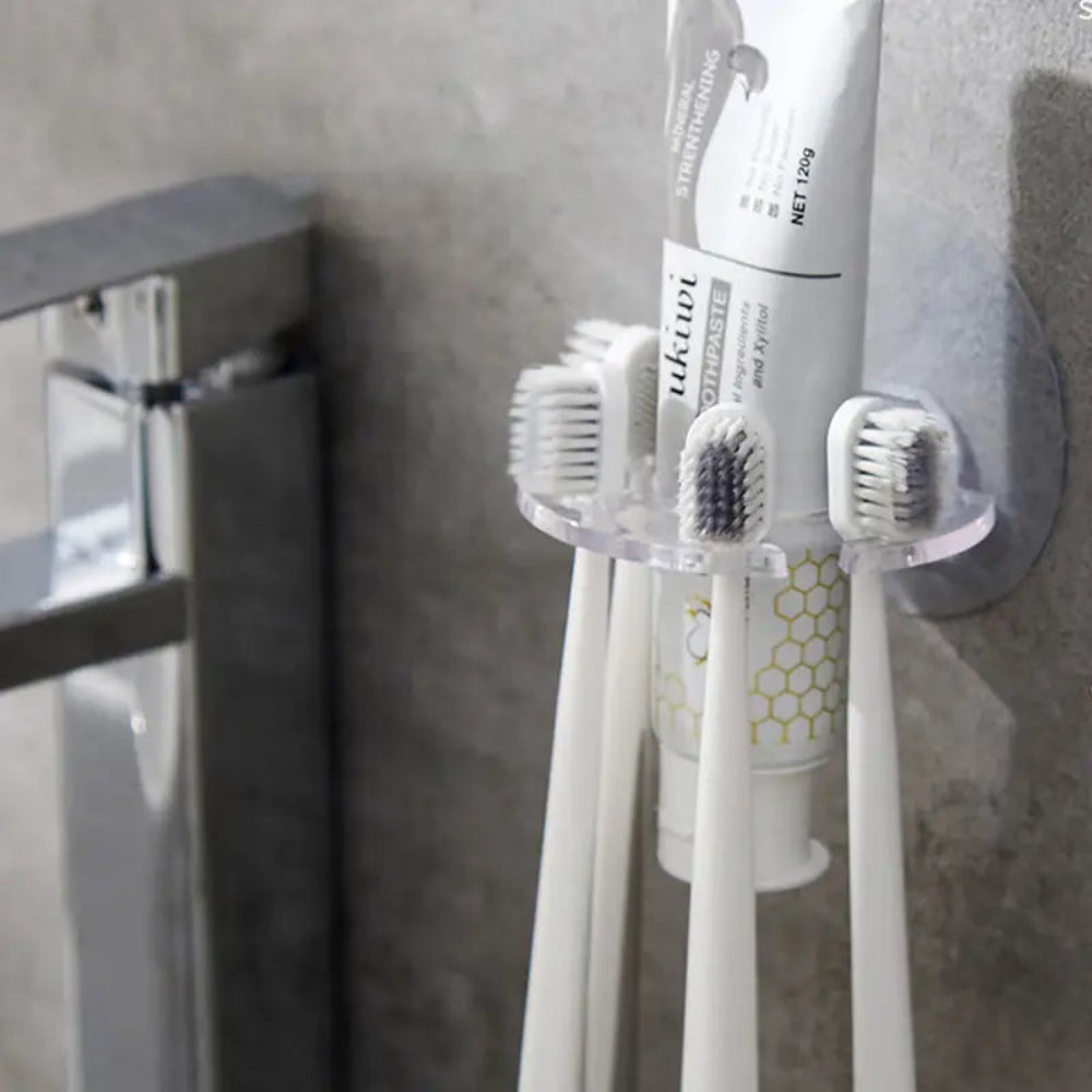 Wall Mounted Toothbrush & Toothpaste MUVAYA