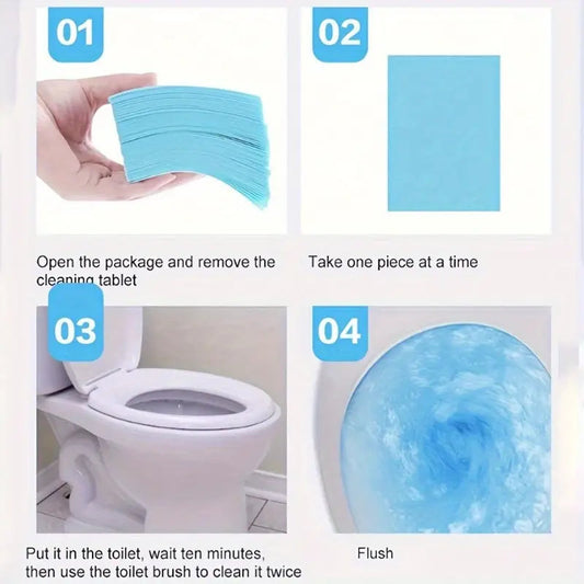 30pcs Toilet Cleaning Papers MUVAYA