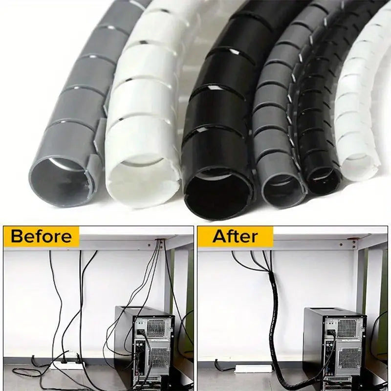 Flexible Spiral Cable Organizer MUVAYA