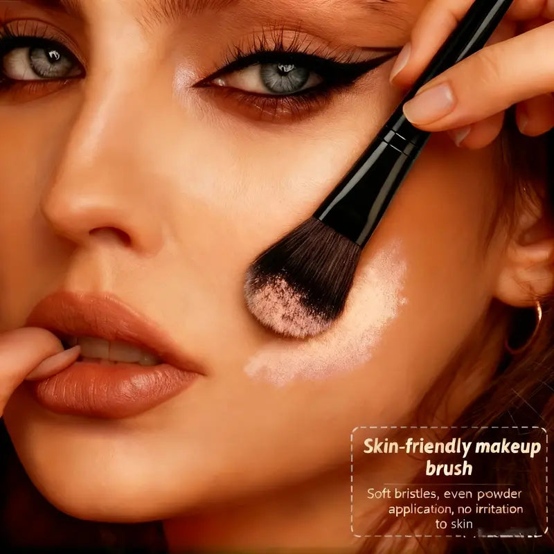 13pcs High-Quality Black Makeup Brush Set MUVAYA