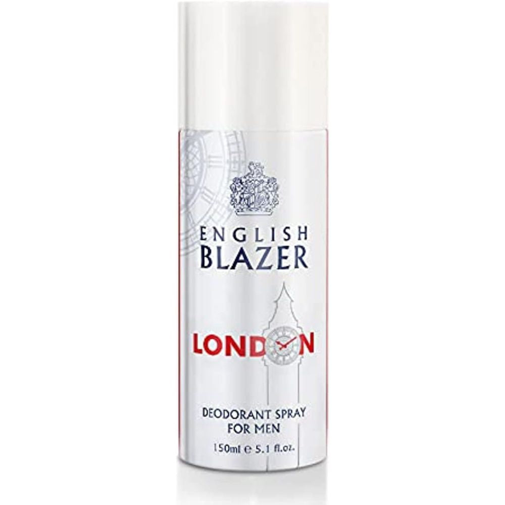 English Blazer London Deodorant Spray for Men - 150ml English Blazer
