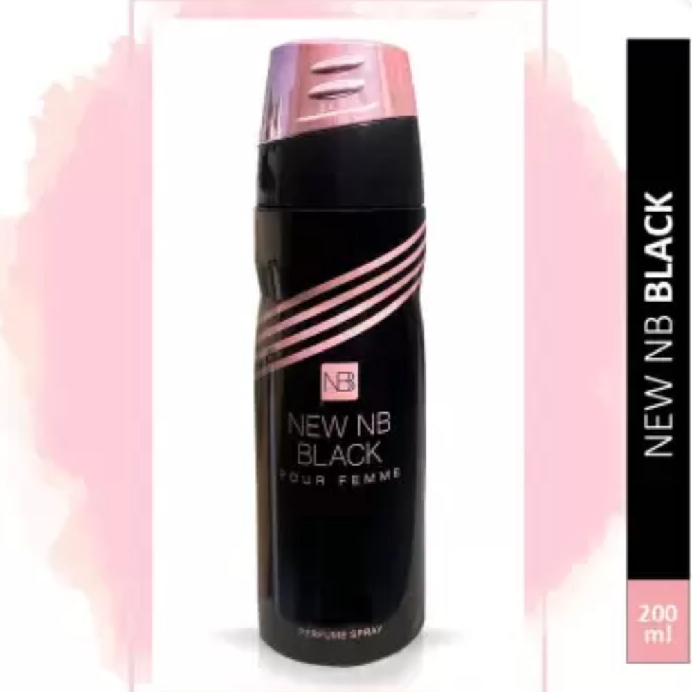 NEW NB Black Perfume Spray for Women – 200ml New NB