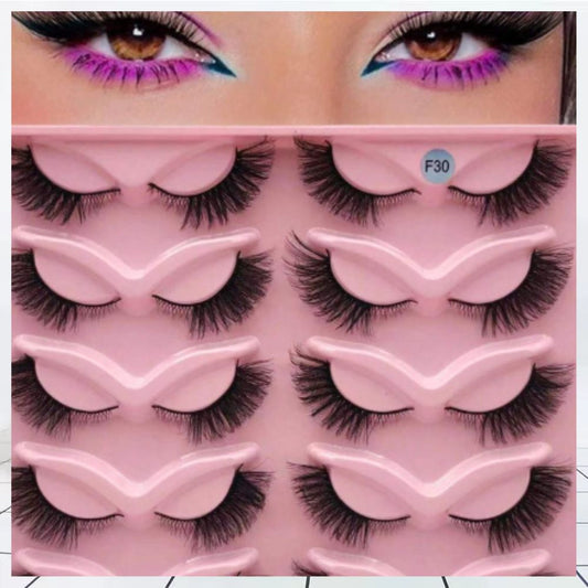 Fox Eye Voluminous False Eyelashes MUVAYA