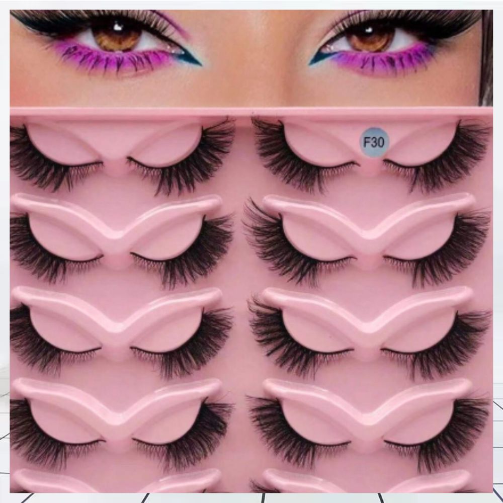 Fox Eye Voluminous False Eyelashes MUVAYA