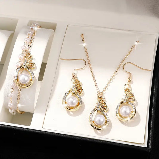 4pcs Boho Vacation Style Jewelry Set MUVAYA