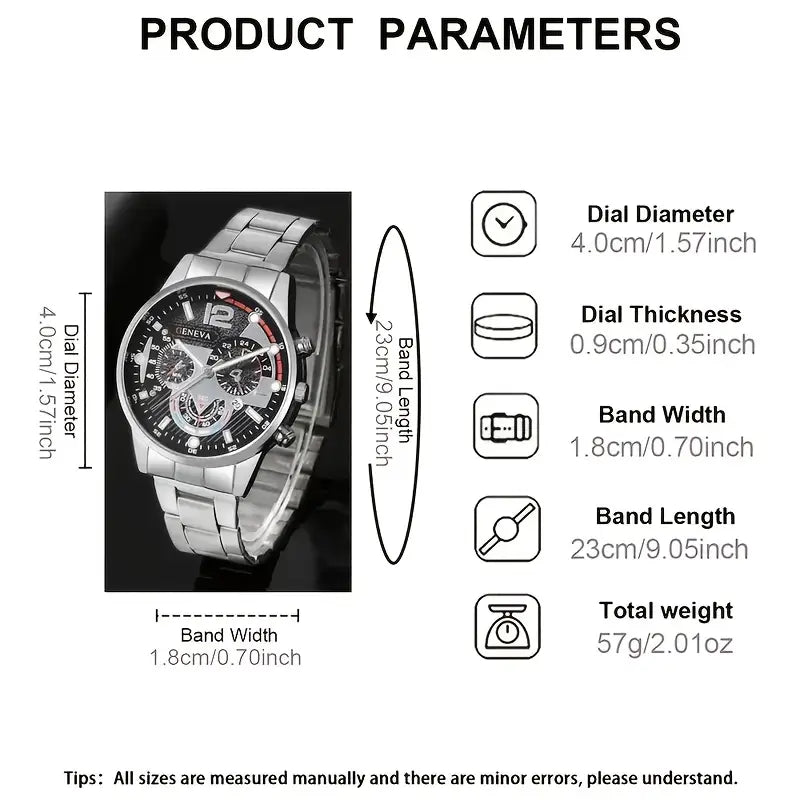 Unisex Wrist Watch With Bracelet MUVAYA