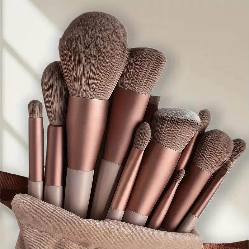 Professional Makeup Brush Set 13pcs MUVAYA
