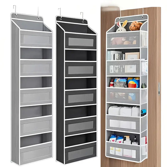 Heavy-Duty 5-Tier Behind-Door Organizer Rack MUVAYA