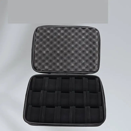 15-Slot Watch Box with Shockproof Sponge Padding MUVAYA