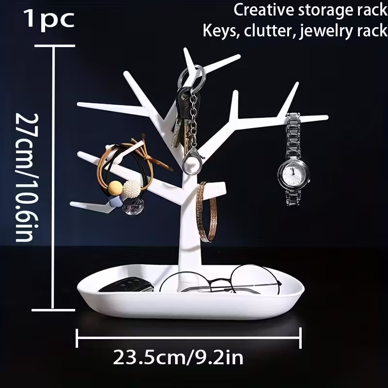 Tree Hanger Creative Key & Jewelry Display Rack MUVAYA