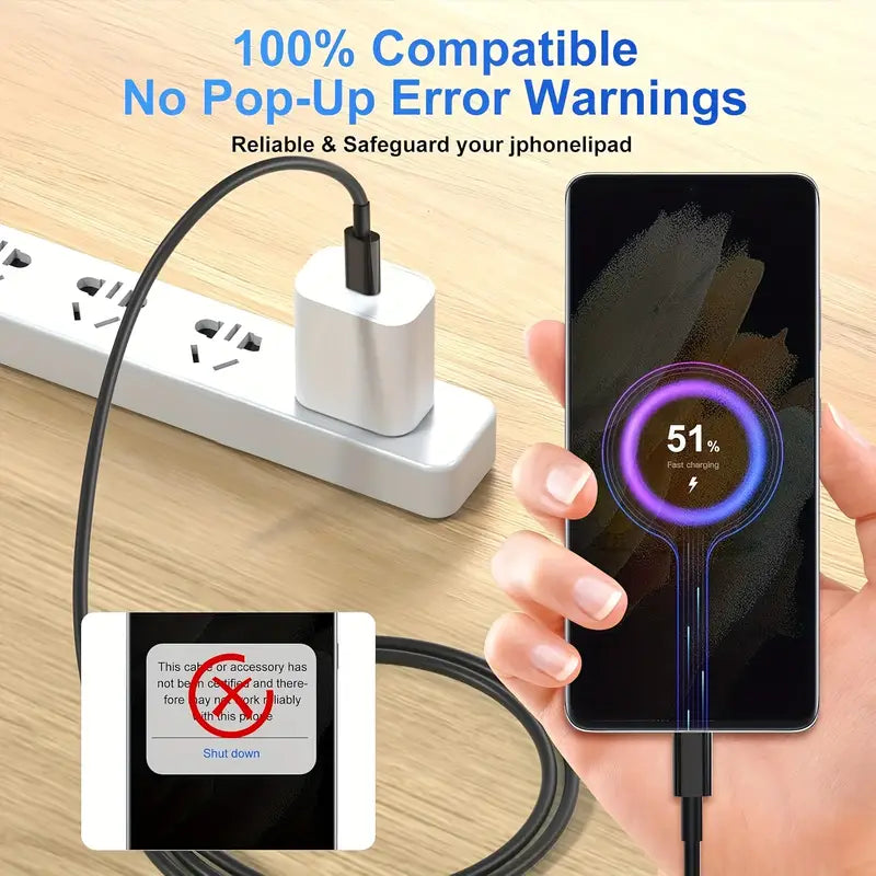 Fast Charging USB Type-C Cable USB-C to USB-C MUVAYA