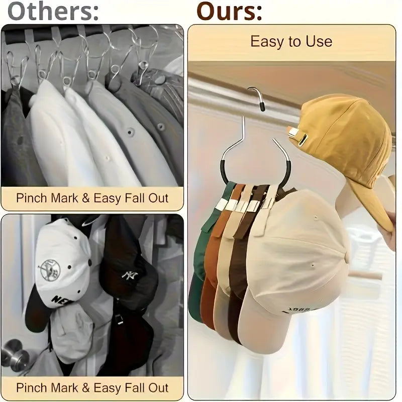 2pcs Fashion Metal Hat Storage Set MUVAYA