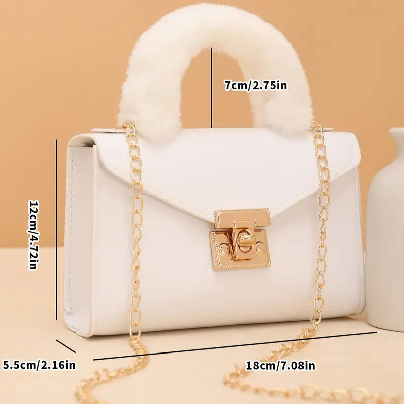 Elegant Diagonal Backpack with Soft Handle MUVAYA