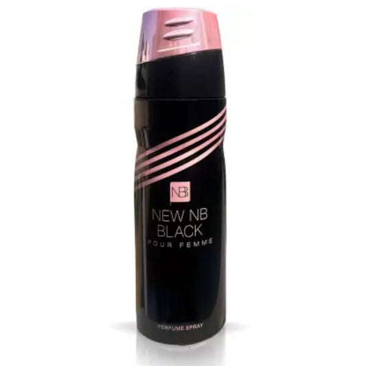 NEW NB Black Perfume Spray for Women – 200ml New NB