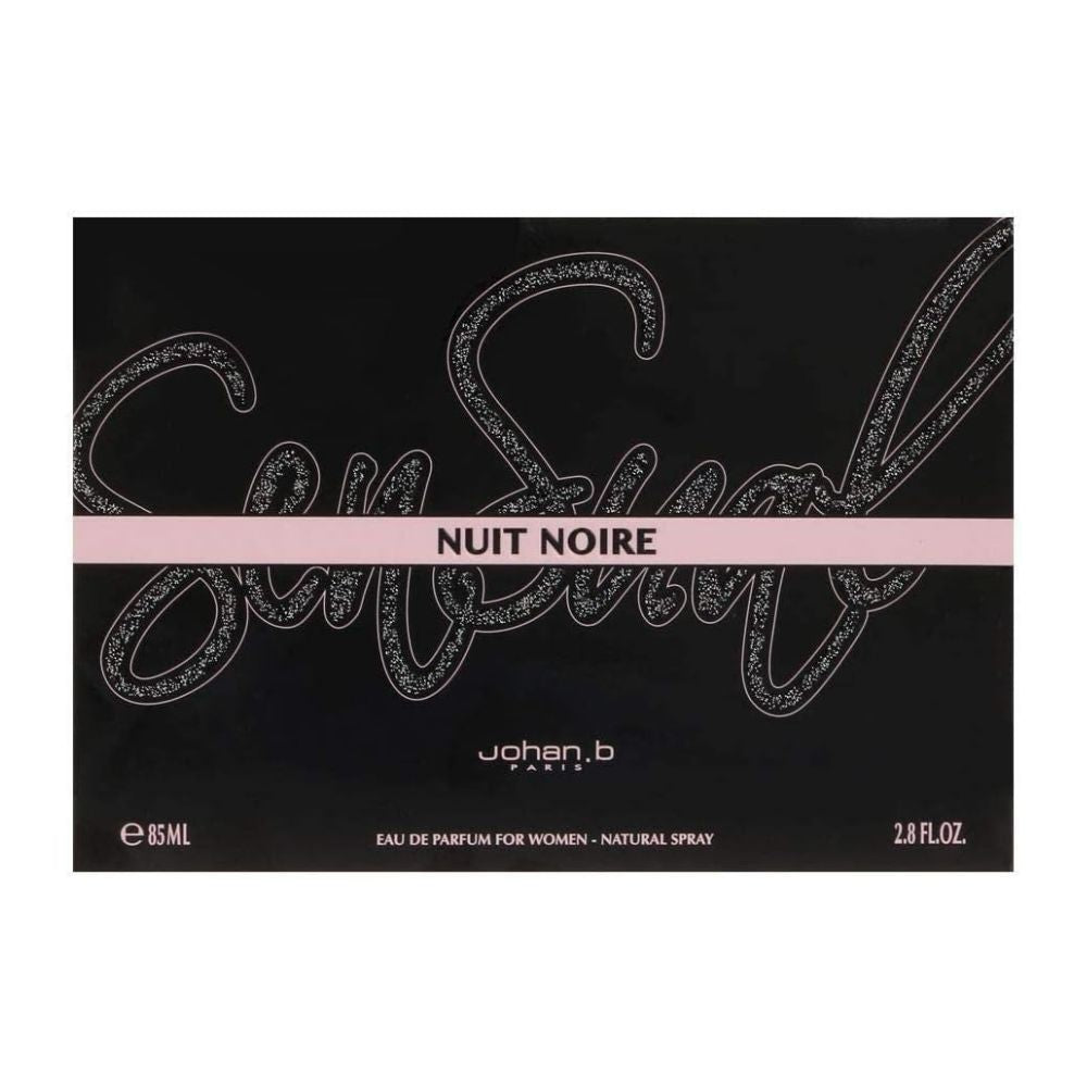 Johan B Sensual Nuit Noire Perfume - 85ml Johan B