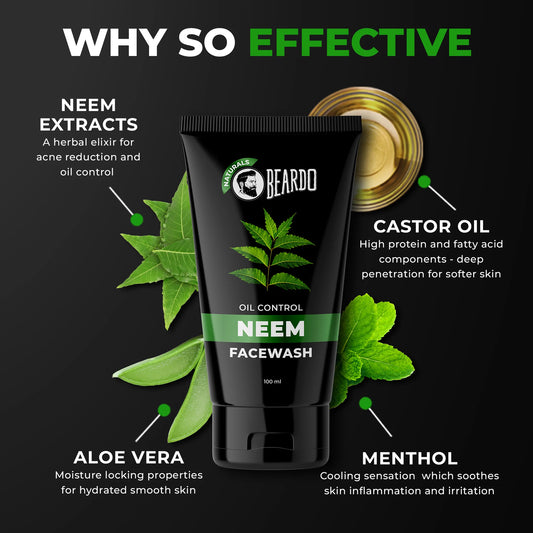 Beardo Neem Face Wash MUVAYA