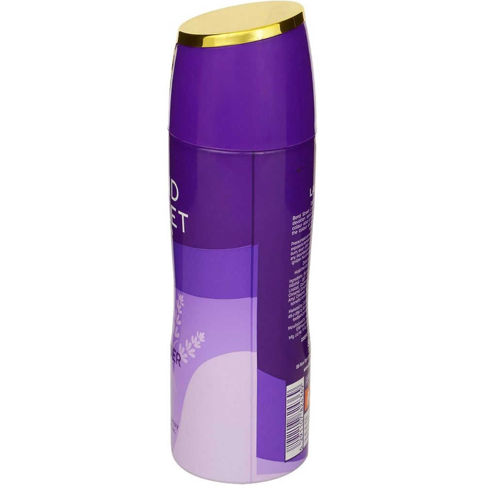Bond Street London Lavender Deodorant Spray for Women - 200ml Bond Street