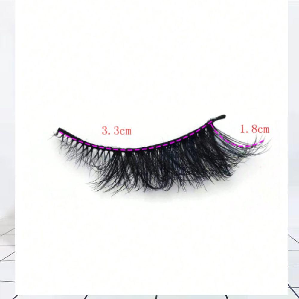 Fox Eye Voluminous False Eyelashes MUVAYA