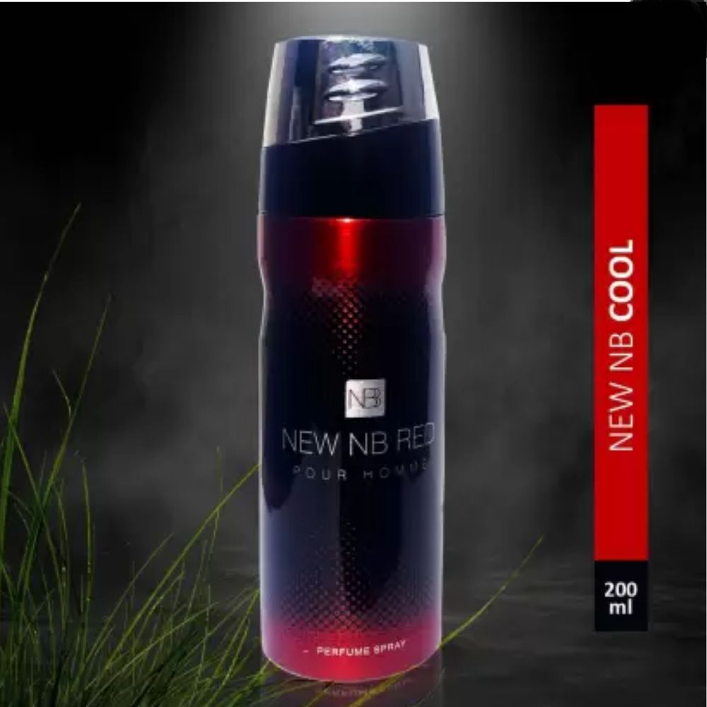 NEW NB Red Perfume Spray for Men – 200ml New NB