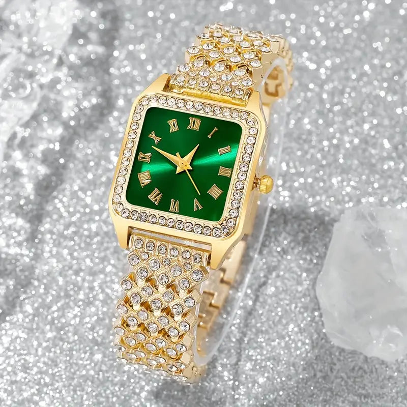 Women's Vintage Rhinestone Quartz Watch MUVAYA