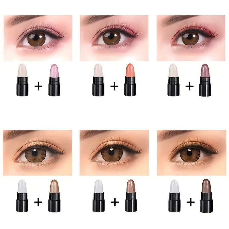 12-Color Eyeshadow and Highlighter Set MUVAYA