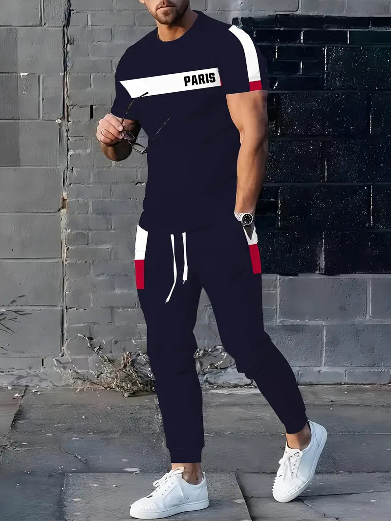 3D Printed Men’s Trendy Casual Fashion Cool and Sports Set MUVAYA