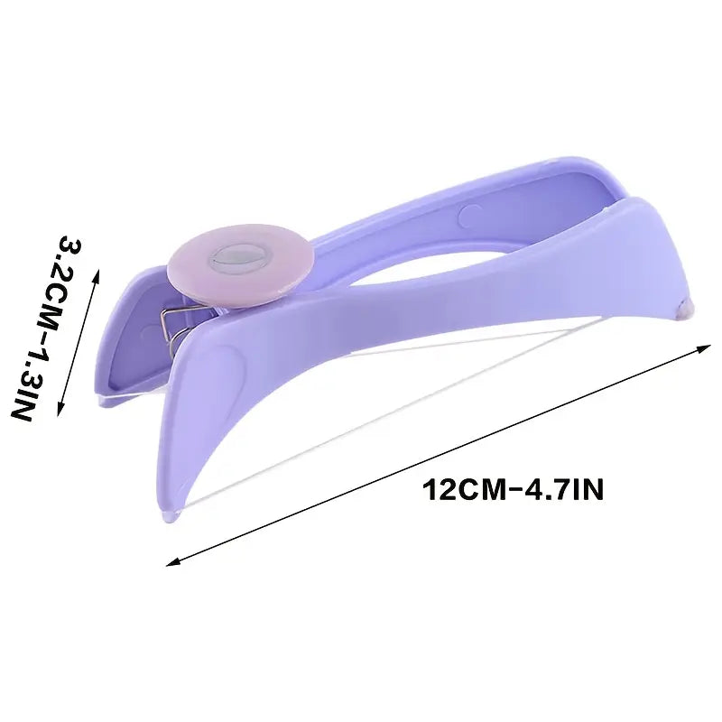 Compact Mini Facial Hair Remover | Spring Thread Epilator MUVAYA