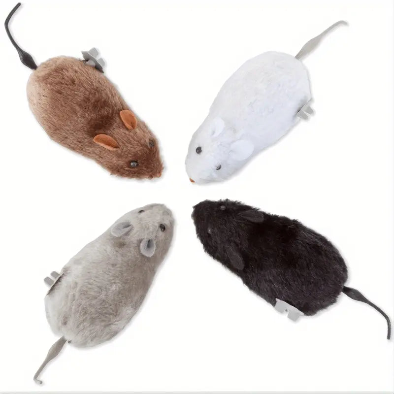 Wind Up Mouse Pet Toy MUVAYA