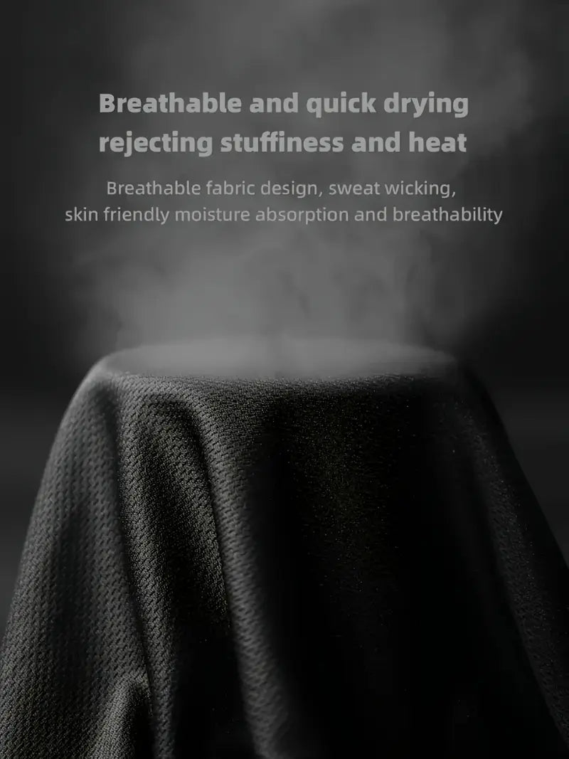 Paris Gradient Letter Print Men's Two-Piece Set MUVAYA