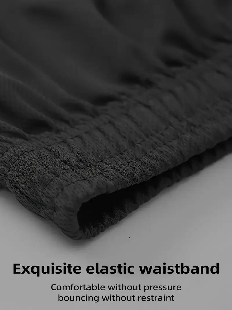 Paris Gradient Letter Print Men's Two-Piece Set MUVAYA