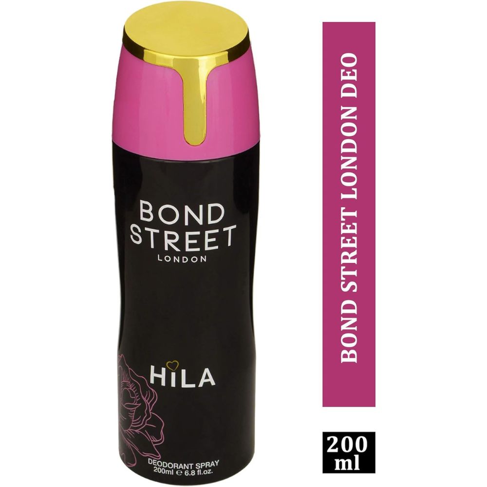 Bond Street London Hila Deodorant Spray for Women - 200ml Bond Street