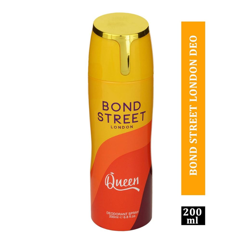 Bond Street London Queen Deodorant Spray for Women - 200ml Bond Street