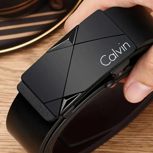 CALVIN Men's Automatic Buckle Belt MUVAYA