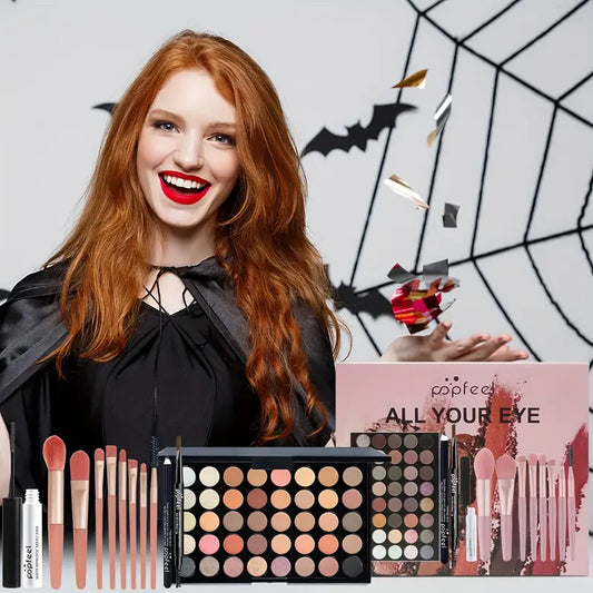 Complete Halloween Makeup Kit with Happy Halloween Box MUVAYA