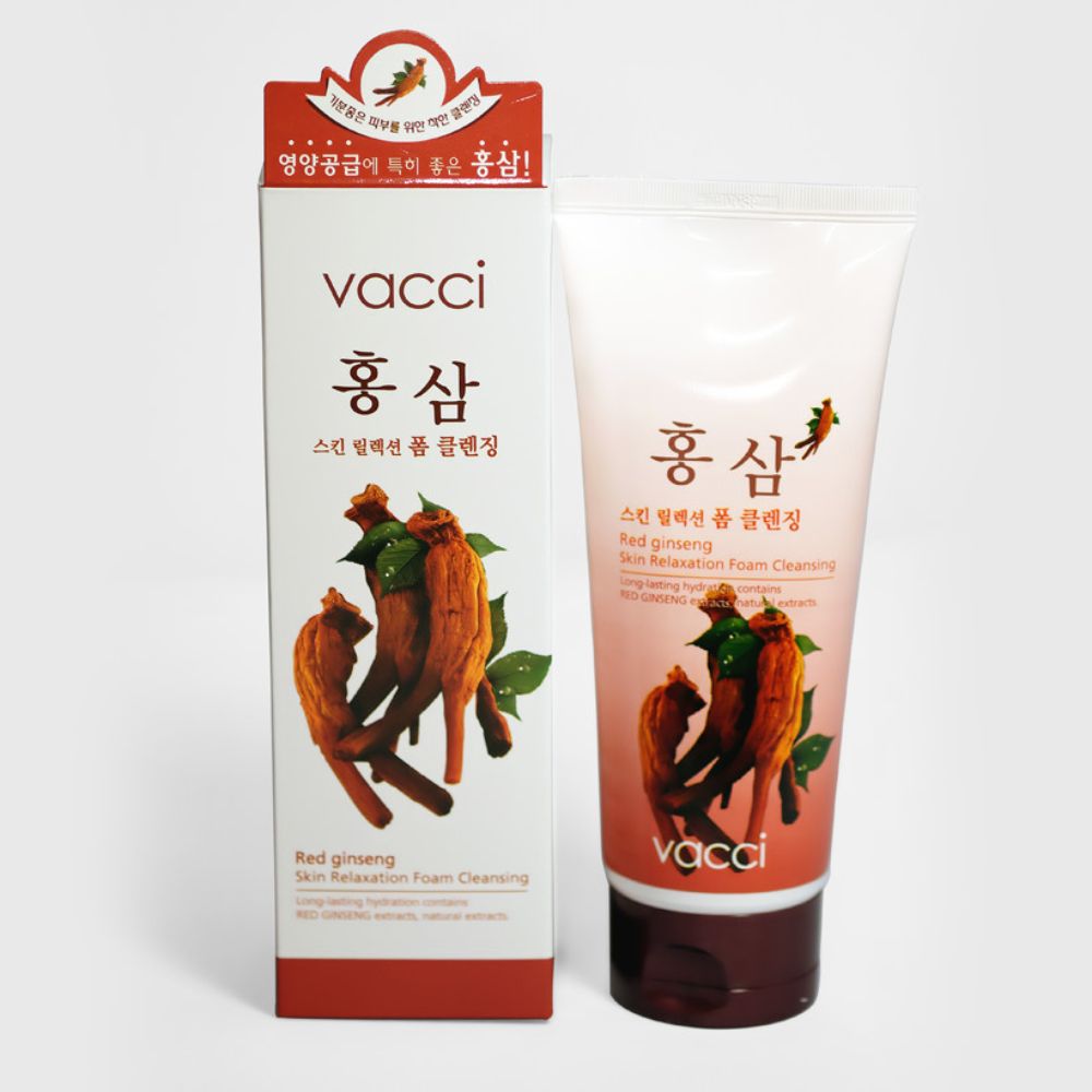 VACCI Red Ginseng Skin Relaxation Foam - 180ml Vacci
